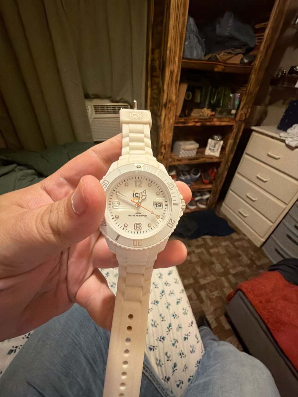 Ice-Watch White Silicone Analog Dive Style Watch